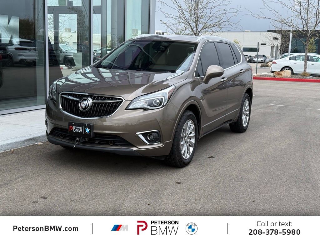 Bronze Alloy Metallic 2019 Buick Envision Essence AWD SUV / Crossover All-Wheel Drive 6-Speed Automatic