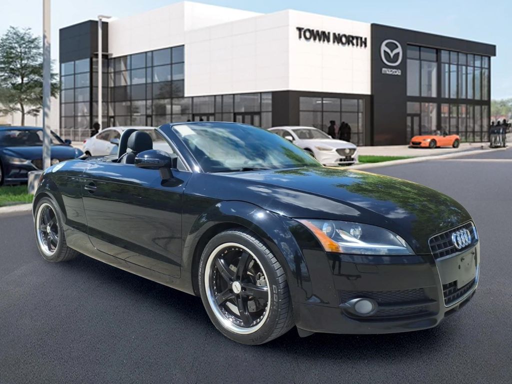 Brilliant Black 2009 Audi TT 2.0T Premium Plus Roadster FWD Convertible Front-Wheel Drive 6-Speed Automatic