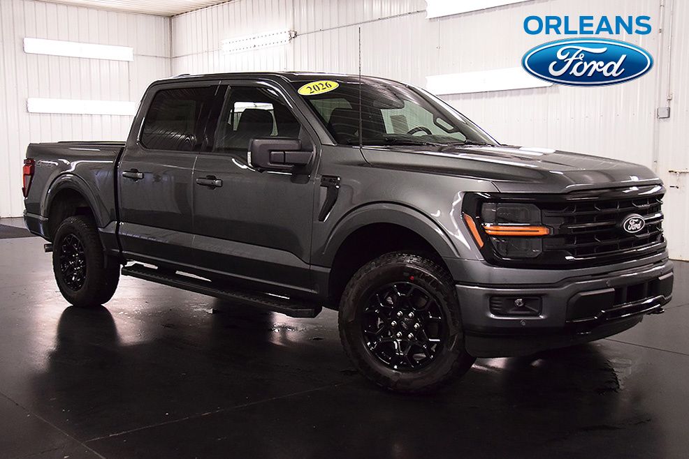 Carbonized Gray Metallic 2026 Ford F-150 Pickup Truck Four-Wheel Drive Automatic