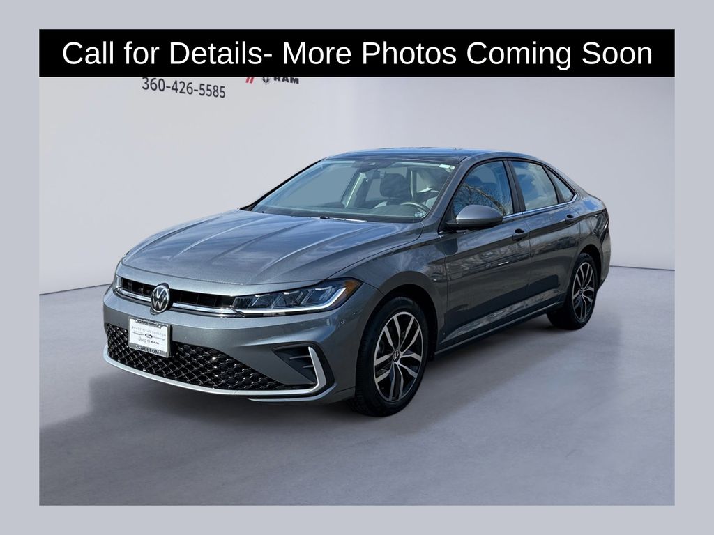 Gray 2025 Volkswagen Jetta SE FWD Sedan Front-Wheel Drive 8-Speed Automatic