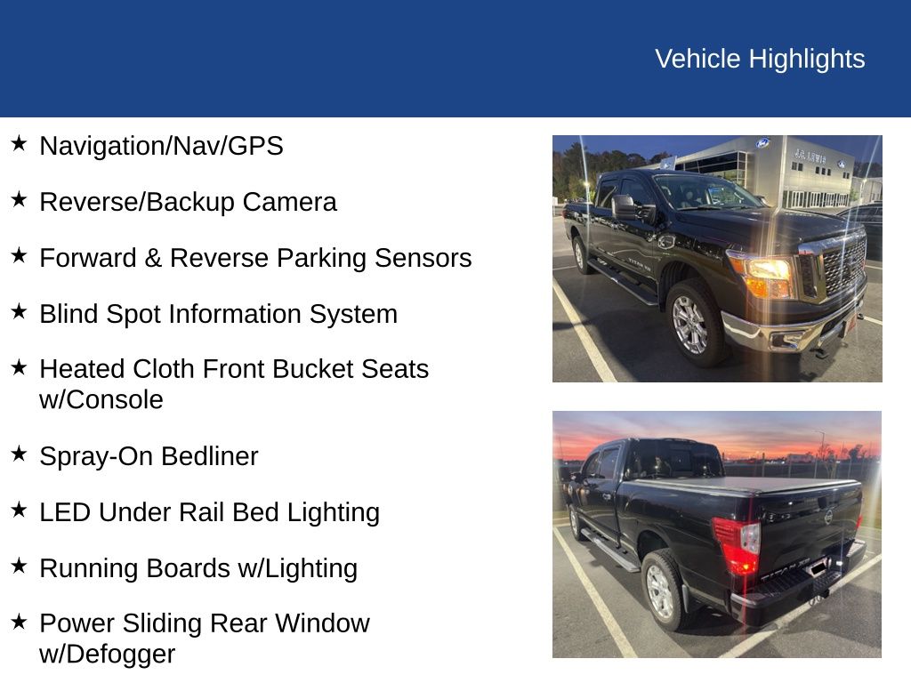 2016 Nissan TITAN XD SV Diesel