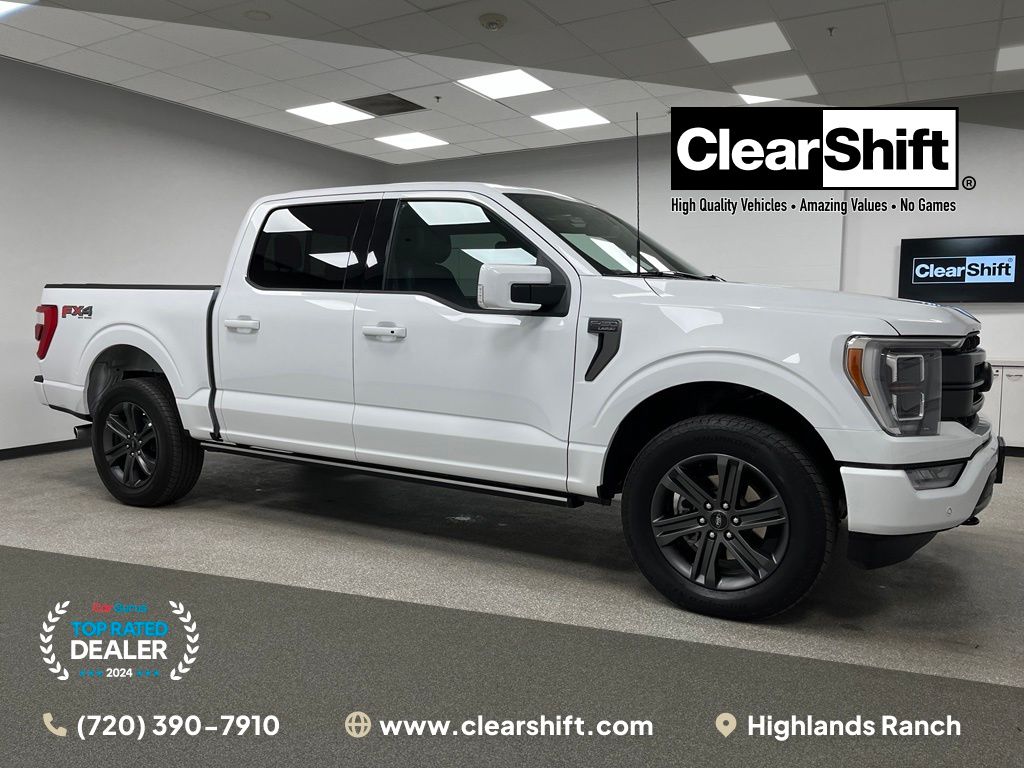Oxford White 2023 Ford F-150 Pickup Truck Four-Wheel Drive Automatic