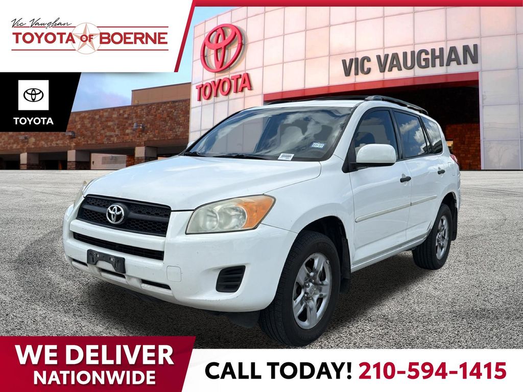 Super White 2010 Toyota RAV4 Base SUV / Crossover Front-Wheel Drive 4-Speed Automatic