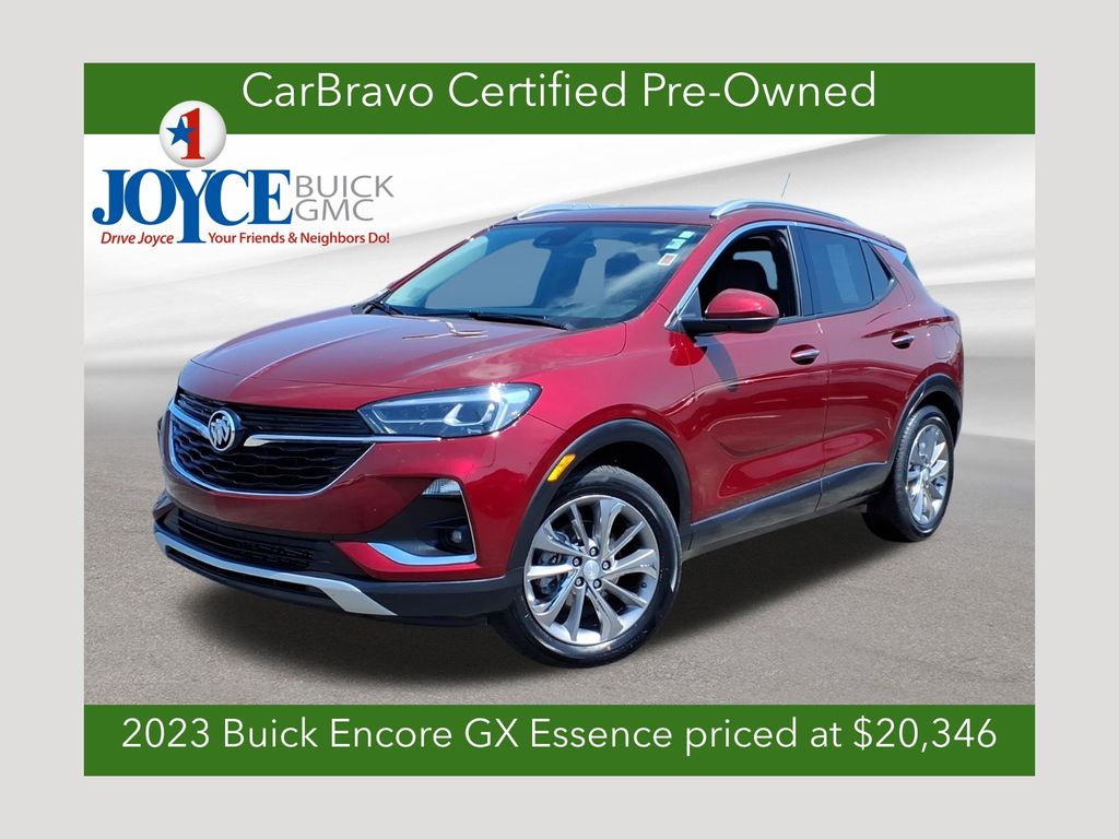 Cinnabar Metallic 2023 Buick Encore GX SUV / Crossover Front-Wheel Drive Continuously Variable Transmission