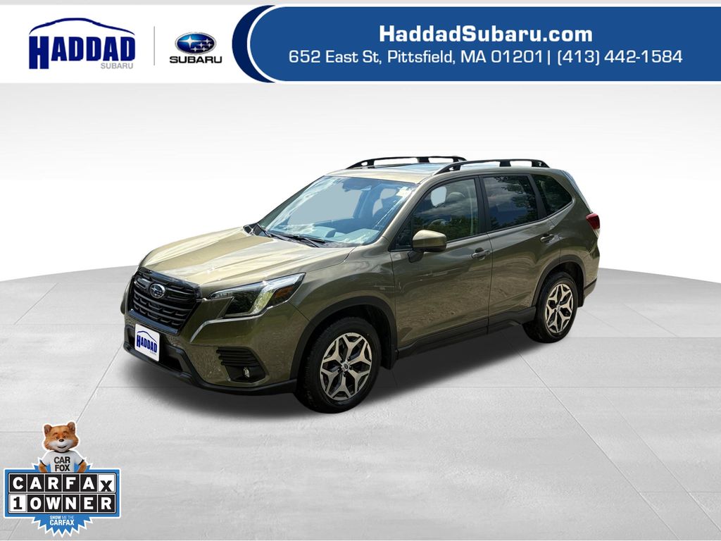 Autumn Green Metallic 2024 Subaru Forester SUV / Crossover All-Wheel Drive Continuously Variable Transmission