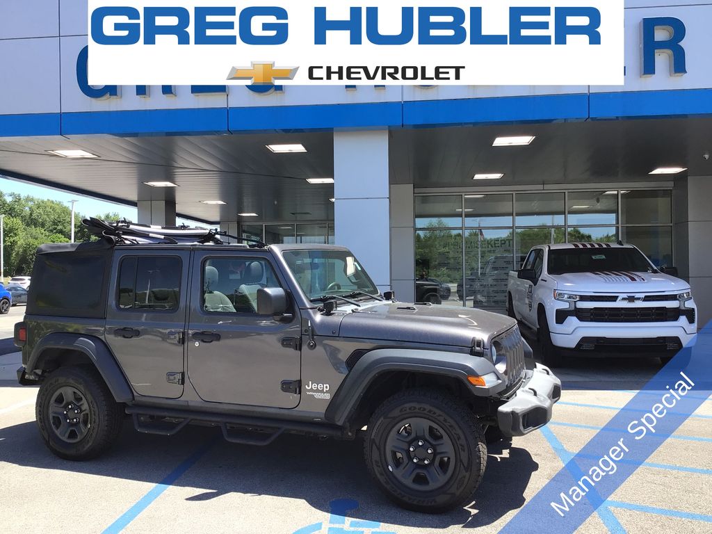 Gray (Granite Crystal Metallic Clearcoat) 2019 Jeep Wrangler SUV / Crossover Four-Wheel Drive 8-Speed Automatic