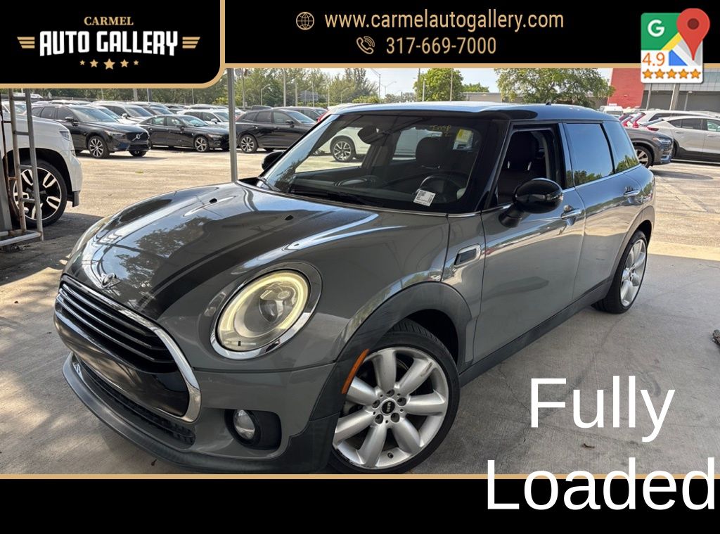 Gray 2016 MINI Cooper Clubman Wagon Front-Wheel Drive 6-Speed Automatic