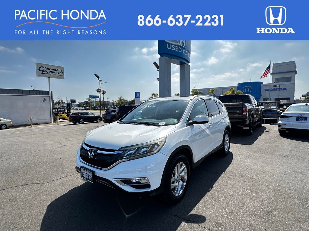 White Diamond Pearl 2015 Honda CR-V SUV / Crossover Front-Wheel Drive Continuously Variable Transmission