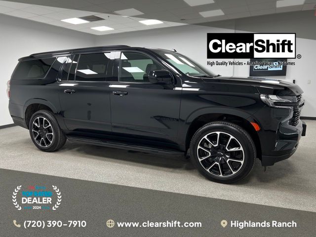 Black 2024 Chevrolet Suburban SUV / Crossover Four-Wheel Drive 10-Speed Automatic