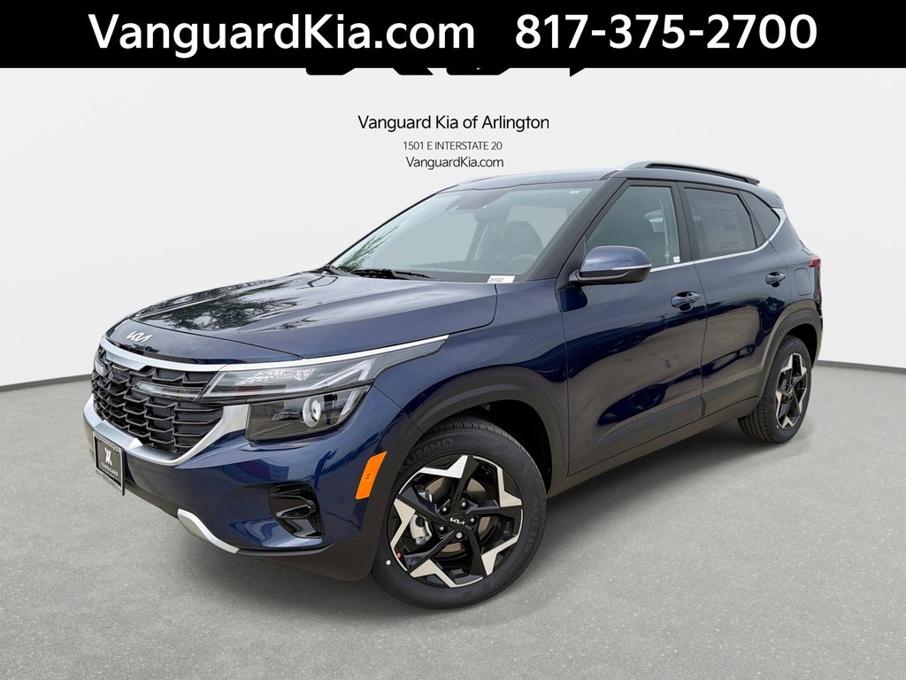 Dark Ocean Blue 2026 Kia Seltos EX FWD SUV / Crossover Front-Wheel Drive Continuously Variable Transmission