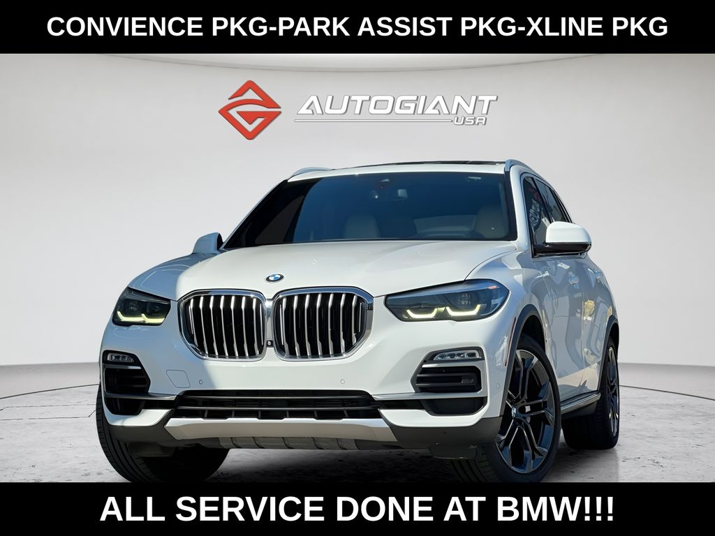 Alpine White 2019 BMW X5 SUV / Crossover All-Wheel Drive 8-Speed Automatic