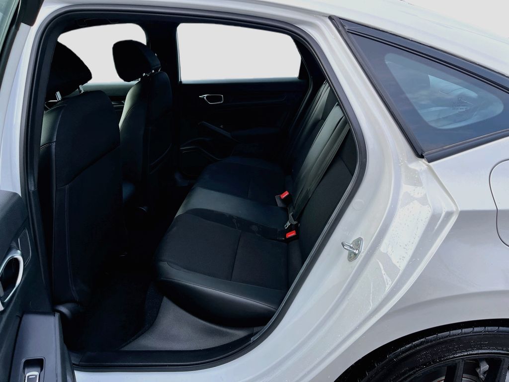 2025 Honda Civic Hybrid Sport White at Classic Elite Chevrolet Sugar Land