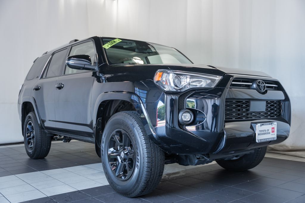 Midnight Black Metallic 2024 Toyota 4Runner SR5 Premium 4WD SUV / Crossover Four-Wheel Drive 5-Speed Automatic