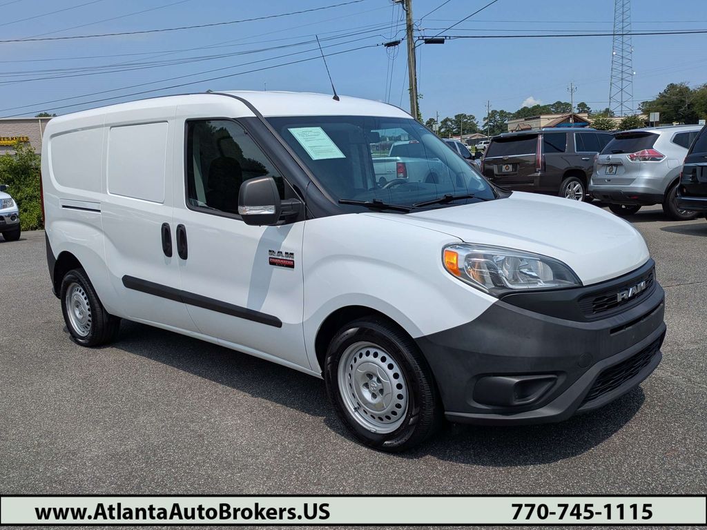 Bright White 2021 RAM ProMaster City Van Front-Wheel Drive 9-Speed Automatic