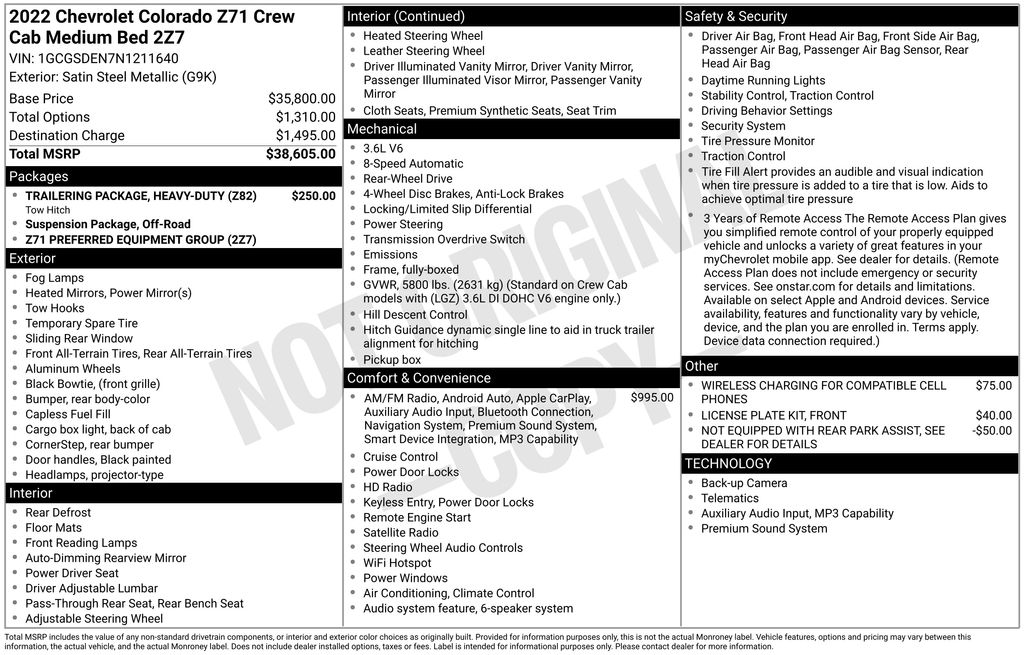 2022 Chevrolet Colorado Z71 Gray at Big Star Buick GMC