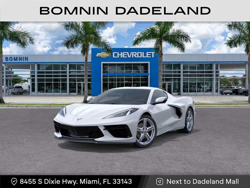 Arctic White 2026 Chevrolet Corvette Stingray 1LT Coupe RWD Coupe Rear-Wheel Drive 8-Speed Dual Clutch