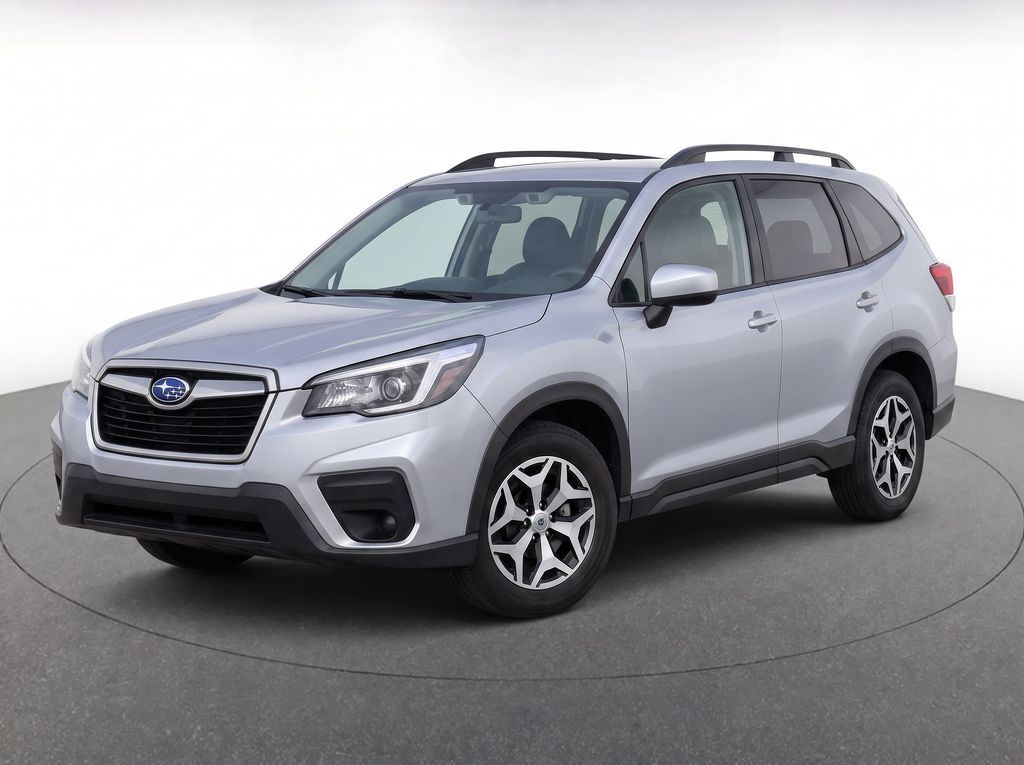 Ice Silver Metallic 2020 Subaru Forester SUV / Crossover All-Wheel Drive Continuously Variable Transmission