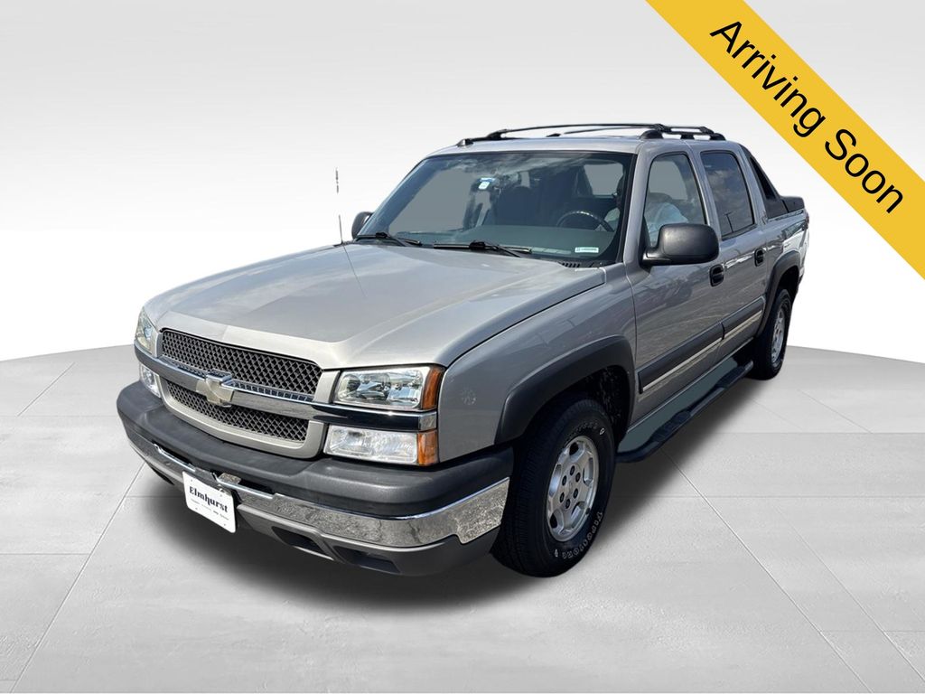 Silver Birch Metallic 2004 Chevrolet Avalanche Pickup Truck Rear-Wheel Drive 4-Speed Automatic Overdrive