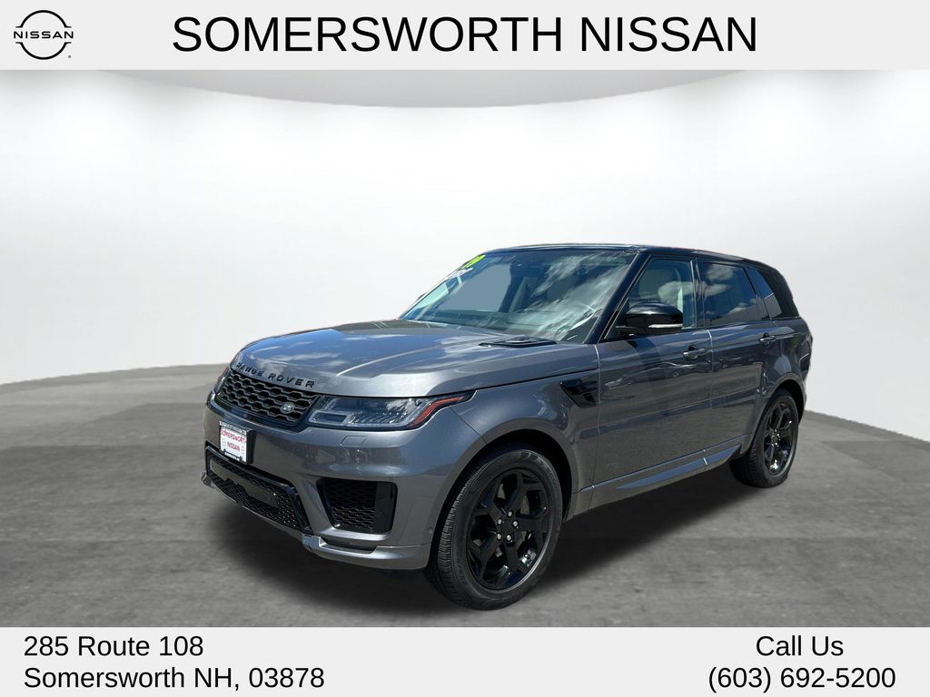 Gray 2019 Land Rover Range Rover Sport SUV / Crossover 8-Speed Automatic