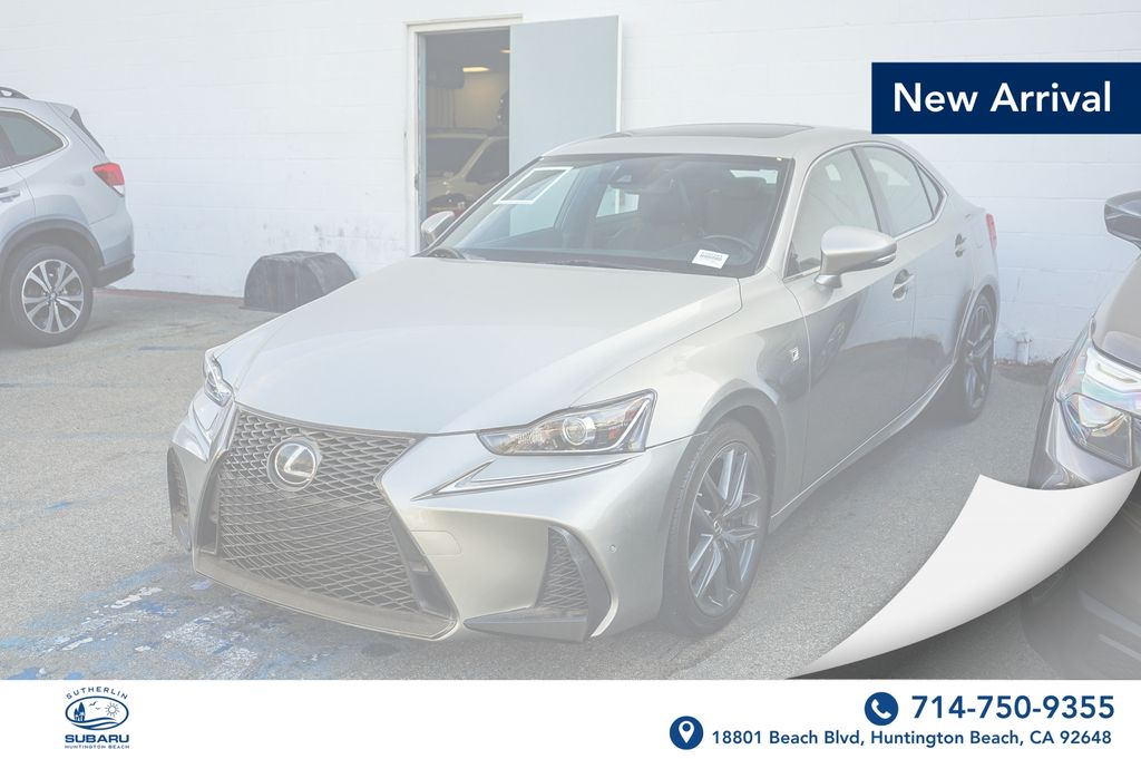 Silver 2020 Lexus IS 300 RWD Sedan Rear-Wheel Drive 8-Speed Dual Clutch