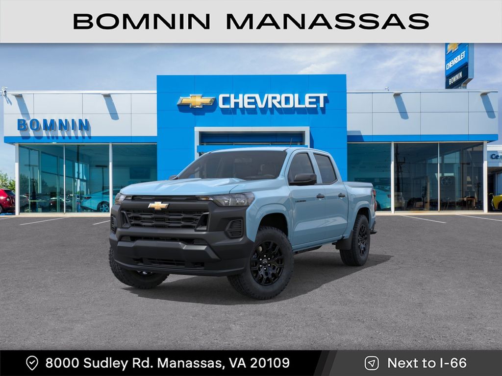 Snowdrift Metallic 2026 Chevrolet Colorado Pickup Truck Four-Wheel Drive 8-Speed Automatic
