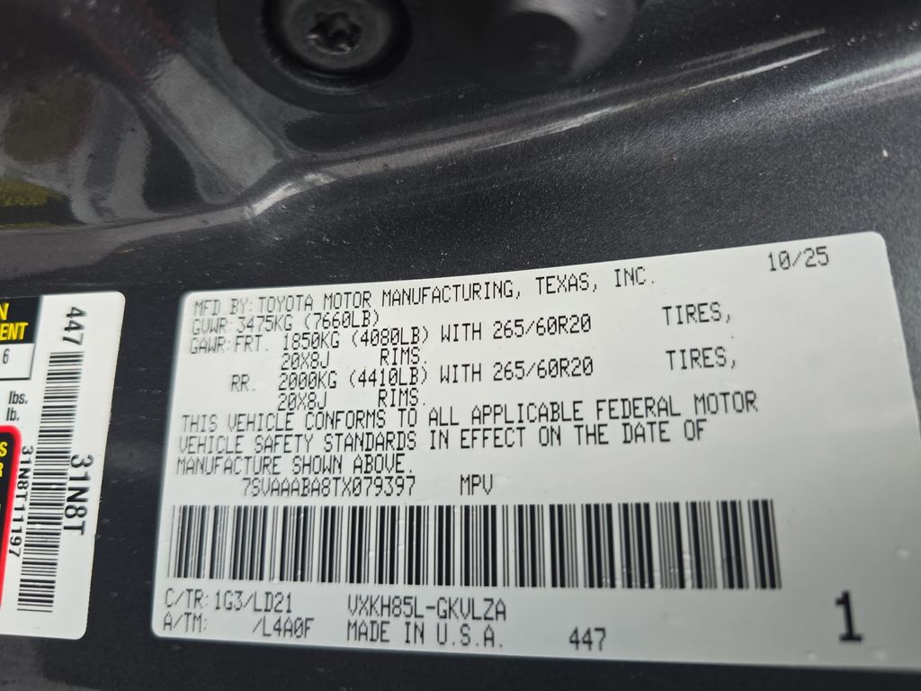 Used 2026 Toyota Sequoia SUV