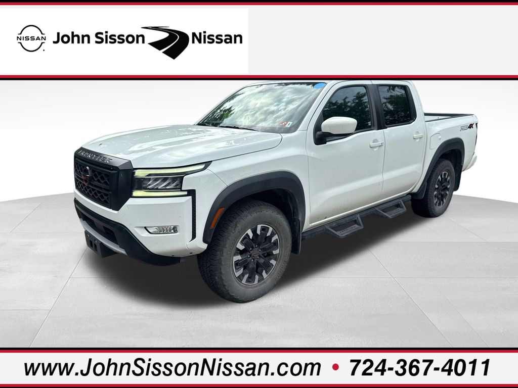 2023 Nissan Frontier PRO-4X White at John Sisson Motors
