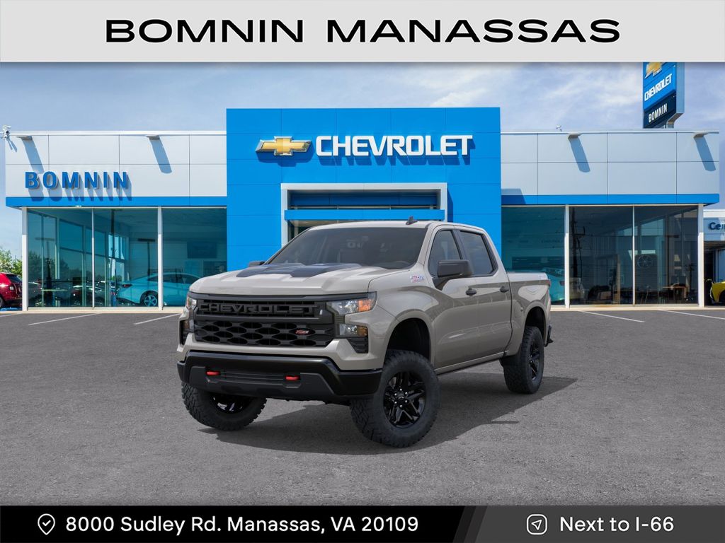White 2026 Chevrolet Silverado 1500 Pickup Truck Four-Wheel Drive Automatic