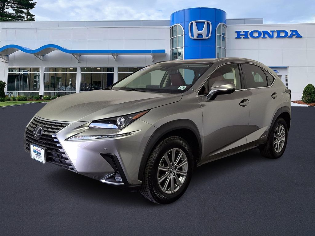 Silver 2021 Lexus NX Hybrid 300h AWD SUV / Crossover All-Wheel Drive Continuously Variable Transmission