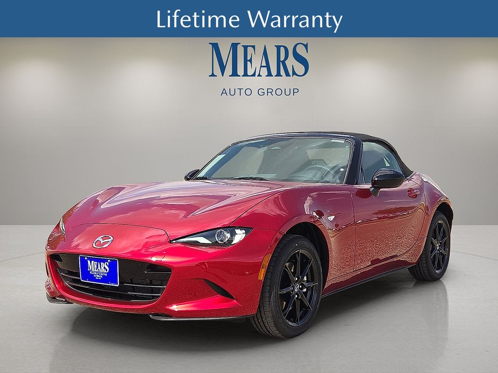 Soul Red Crystal Metallic 2026 Mazda MX-5 Miata Sport RWD Convertible Rear-Wheel Drive 6-Speed Manual