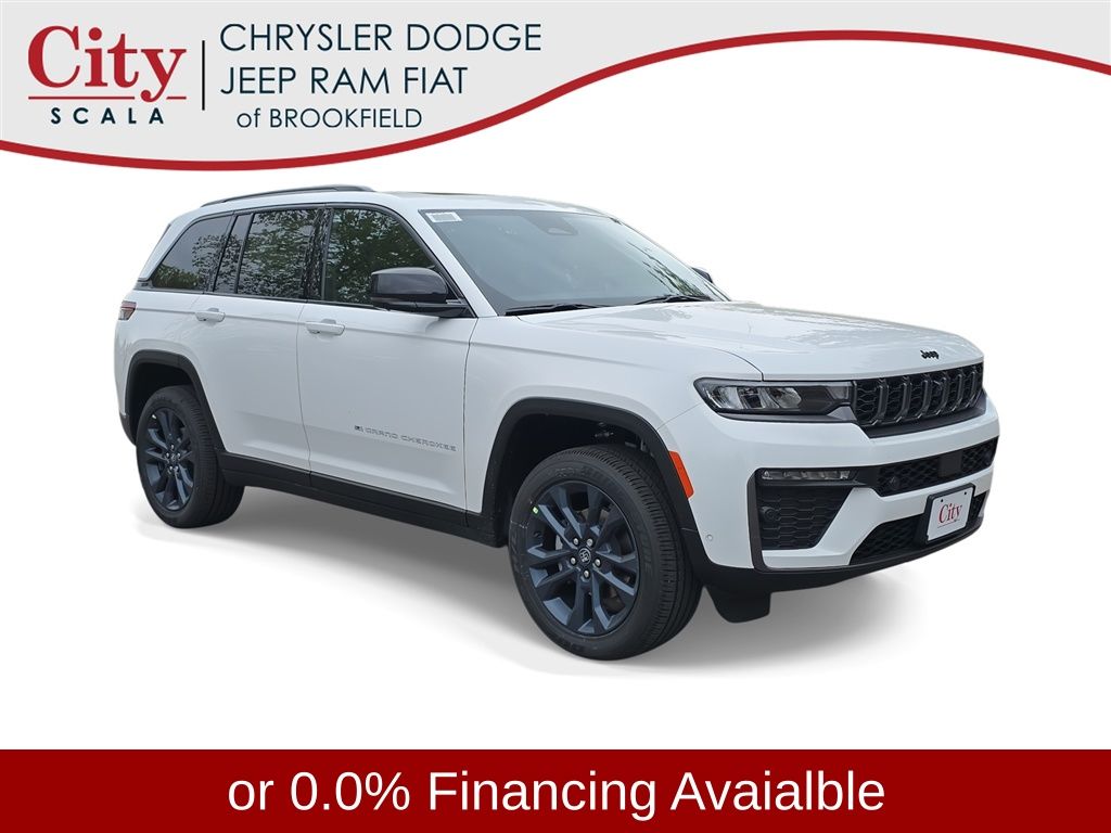 Bright White Clearcoat 2026 Jeep Grand Cherokee SUV / Crossover Four-Wheel Drive 8-Speed Automatic