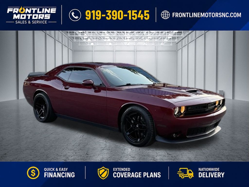 Octane Red Pearlcoat 2023 Dodge Challenger Coupe Rear-Wheel Drive 8-Speed Automatic