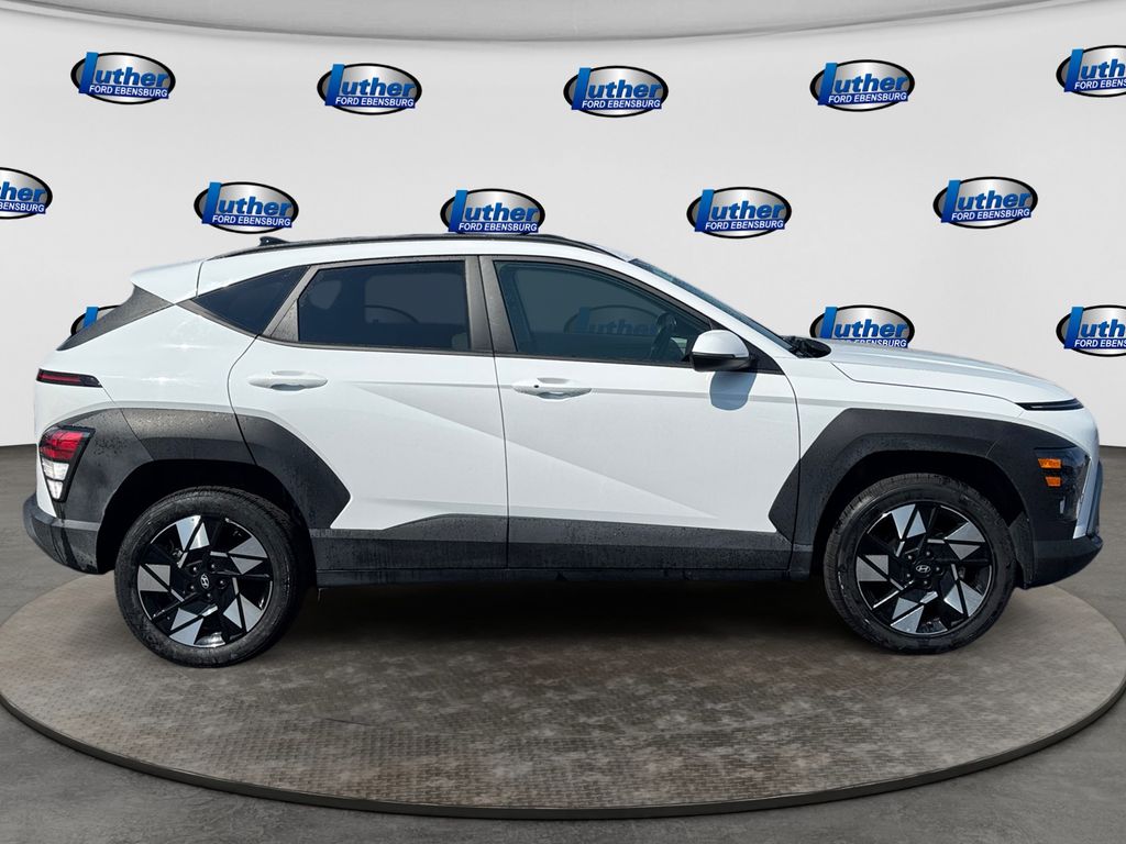 2025 Hyundai Kona SEL White at Luther Ford