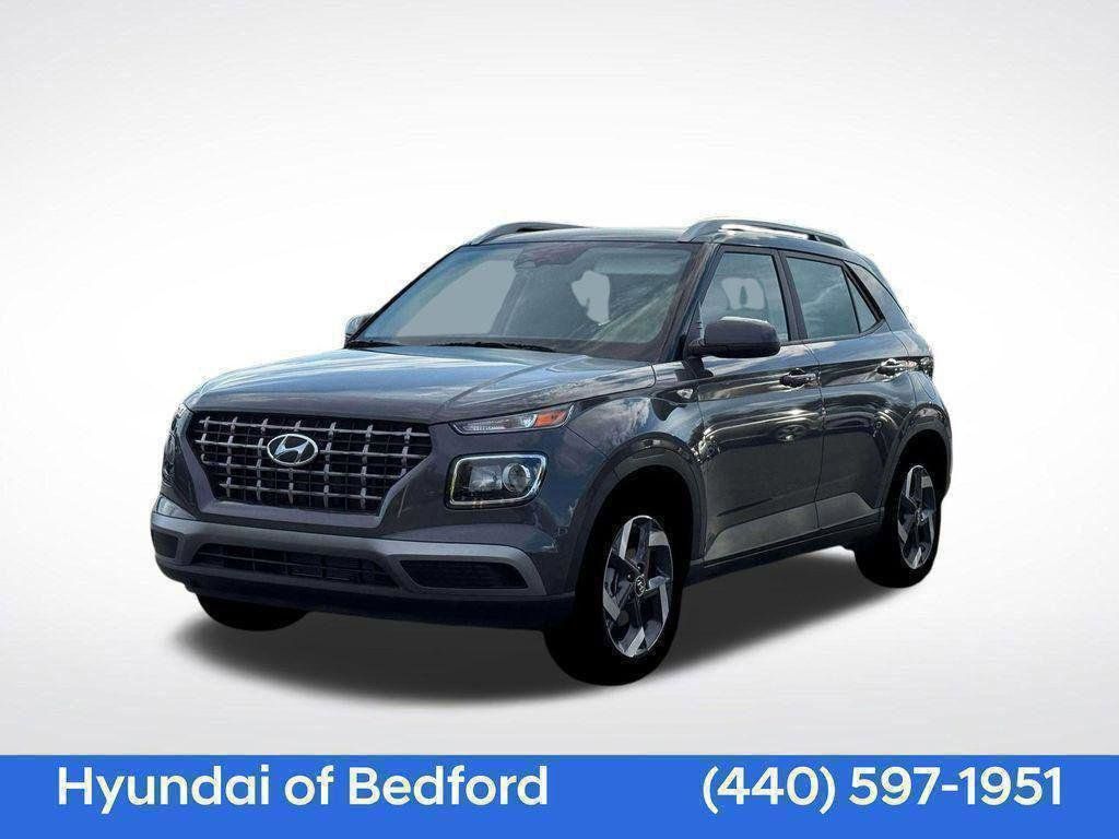 Ecotronic Gray 2026 Hyundai Venue SEL FWD SUV / Crossover Front-Wheel Drive Continuously Variable Transmission