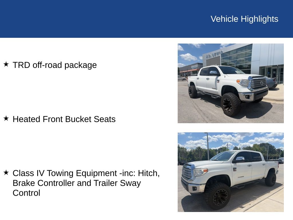 2016 Toyota Tundra Limited 5.7L V8