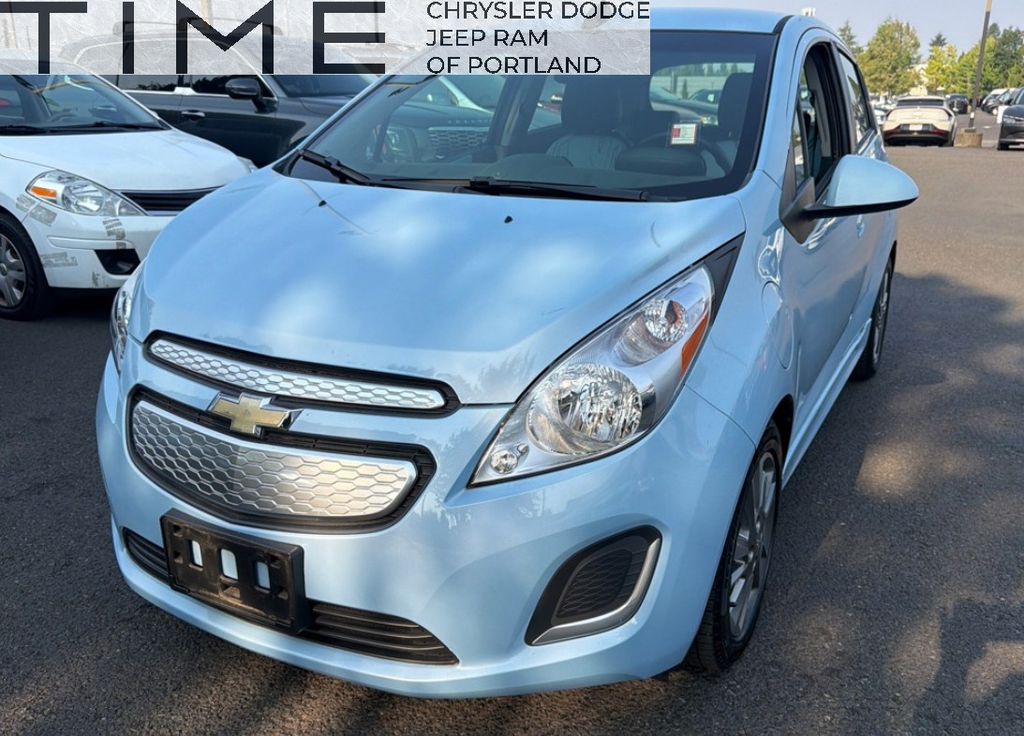 Electric Blue 2016 Chevrolet Spark EV Hatchback Front-Wheel Drive 1-Speed Automatic