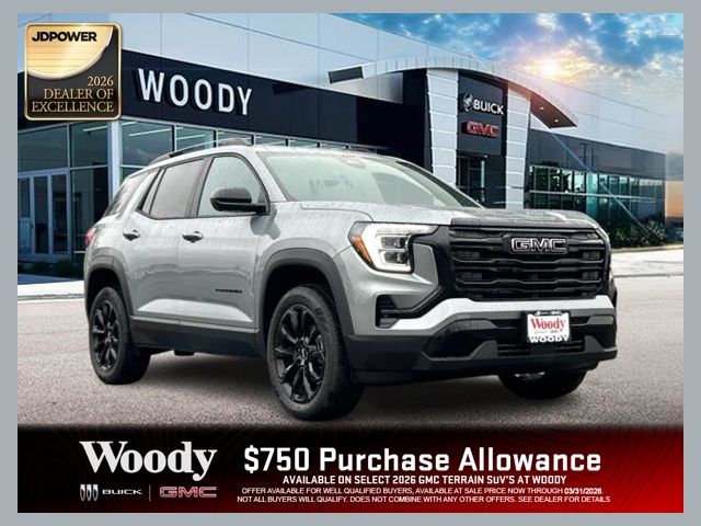 Sterling Metallic 2026 GMC Terrain SUV / Crossover Four-Wheel Drive 8-Speed Automatic Overdrive