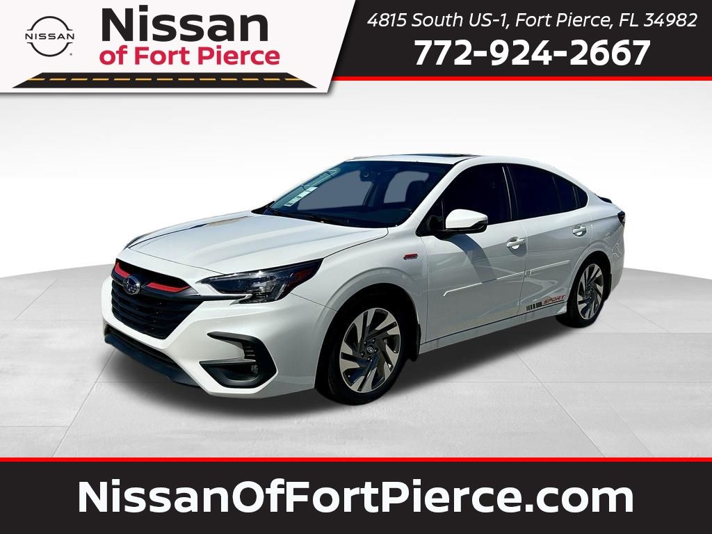 Crystal White Pearl 2025 Subaru Legacy Limited AWD Sedan All-Wheel Drive Continuously Variable Transmission