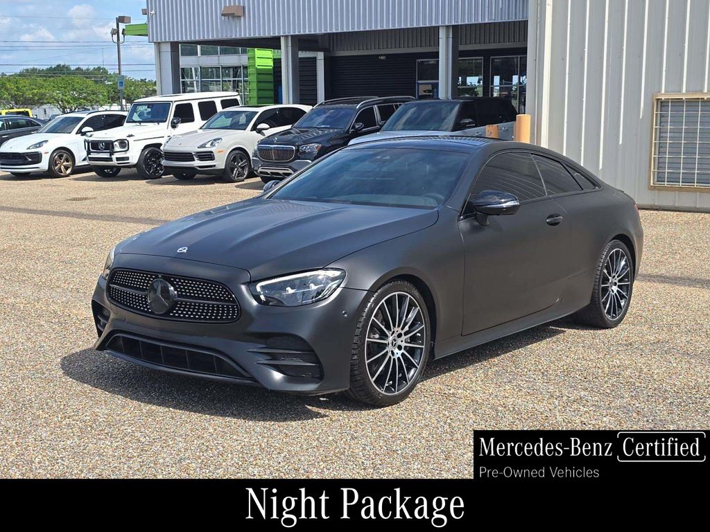 Graphite Gray 2023 Mercedes-Benz E-Class Convertible Rear-Wheel Drive 9-Speed Automatic