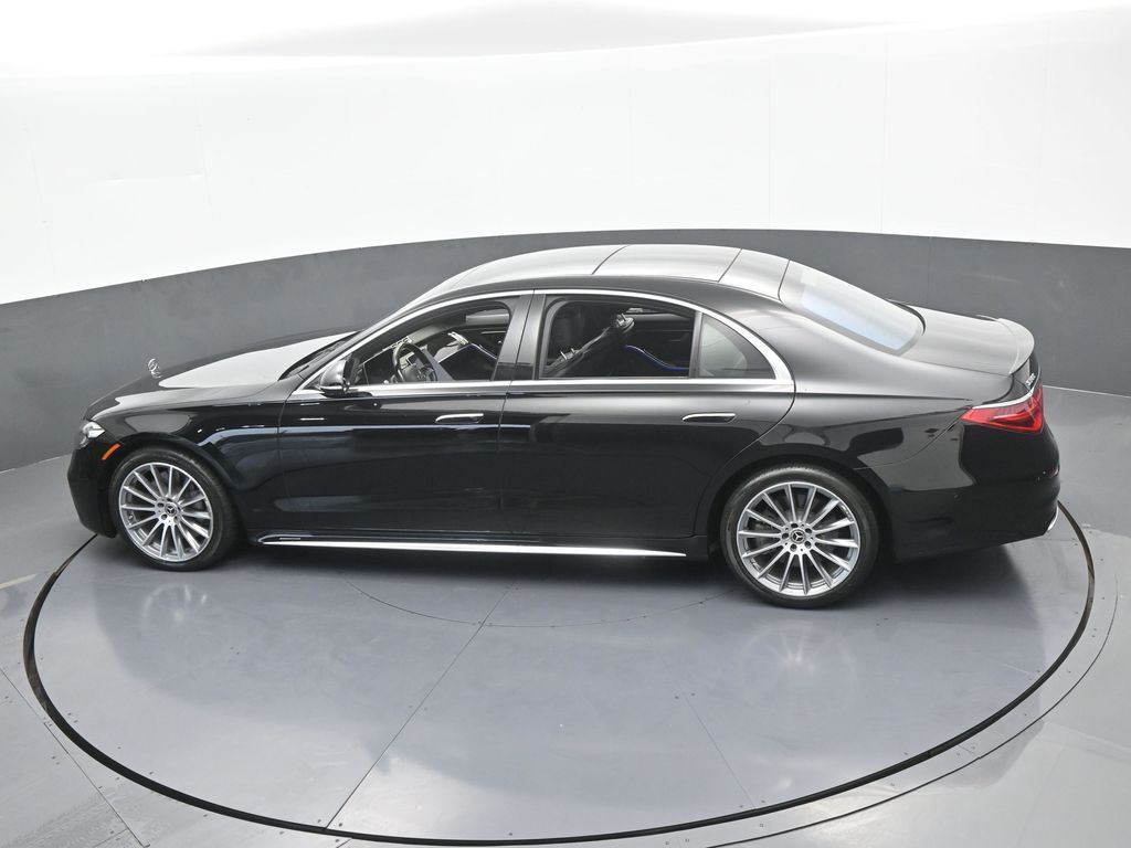 Used 2021 Obsidian Black/designo Diamon White Mercedes-Benz S 580 image 59