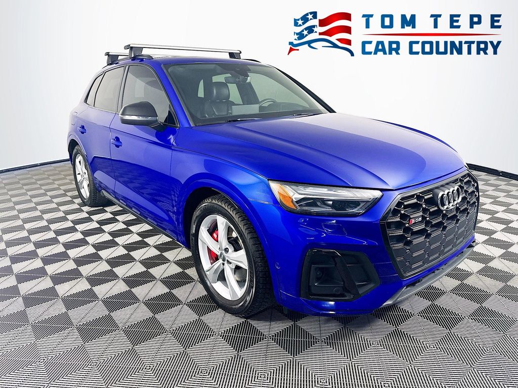 Ultra Blue Metallic 2021 Audi SQ5 SUV / Crossover All-Wheel Drive 8-Speed Automatic