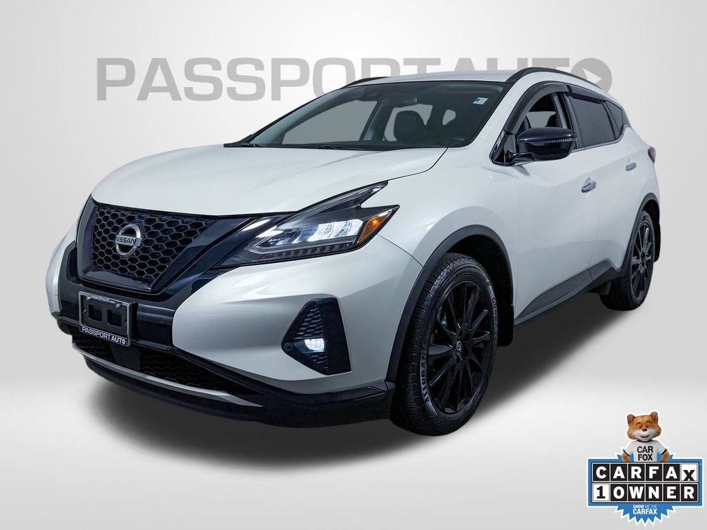 Pearl White Tricoat 2022 Nissan Murano SUV / Crossover All-Wheel Drive Continuously Variable Transmission