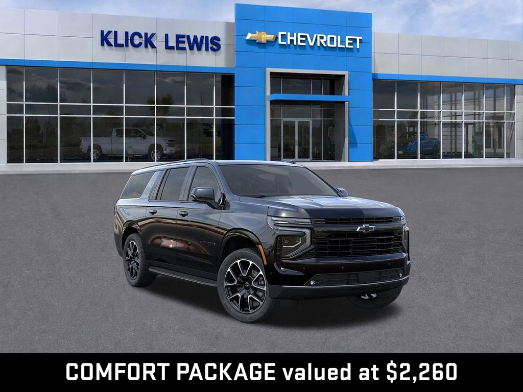 2026 Chevrolet Suburban RST Black at Klick Lewis Buick Chevrolet
