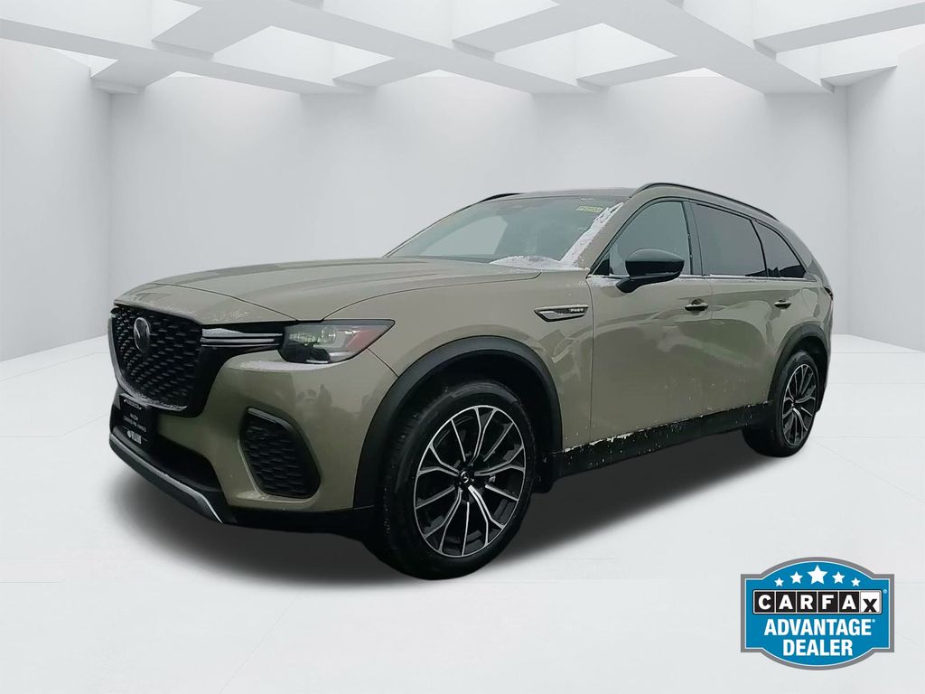 Zircon Sand Metallic 2025 Mazda CX-70 PHEV Premium AWD SUV / Crossover All-Wheel Drive 8-Speed Automatic