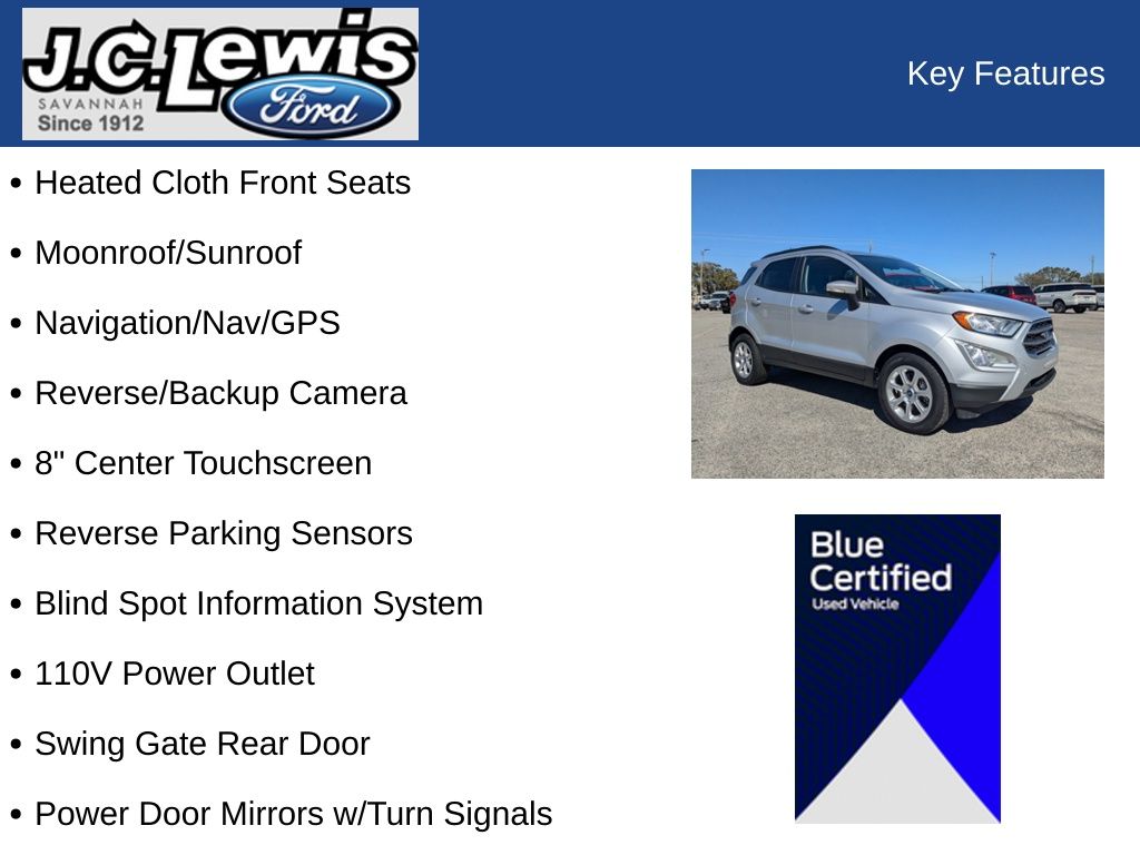 2021 Ford EcoSport SE