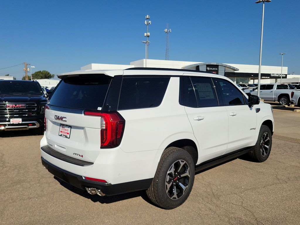 2026 GMC Yukon AT4 White at Brown Buick GMC
