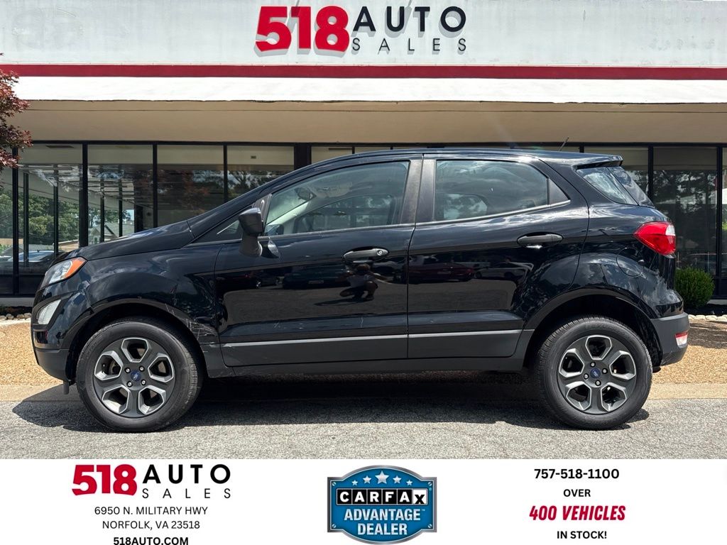 Shadow Black 2020 Ford EcoSport SUV / Crossover All-Wheel Drive 6-Speed Automatic
