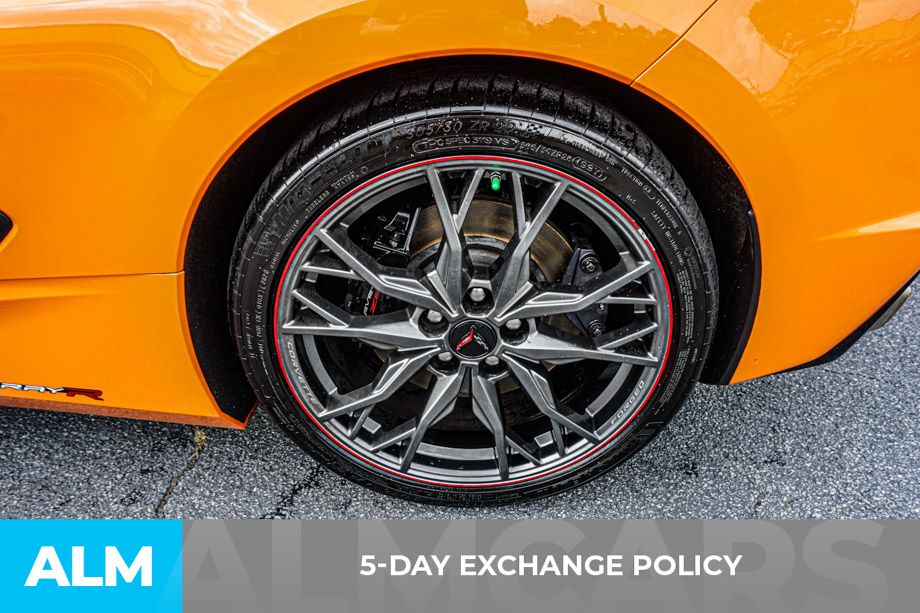 Used 2024 Orange Chevrolet Stingray image 3