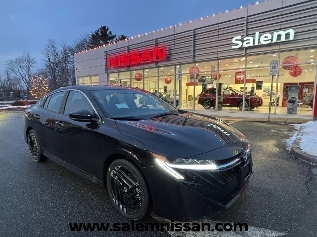 Super Black 2026 Nissan Sentra Sedan Front-Wheel Drive Continuously Variable Transmission