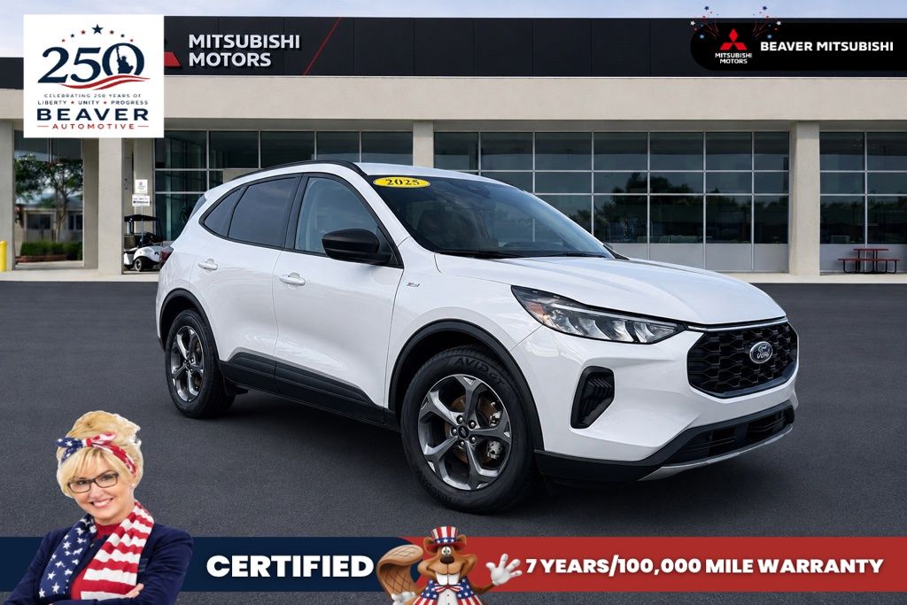 Space Silver Metallic 2025 Ford Escape SUV / Crossover Front-Wheel Drive 8-Speed Automatic